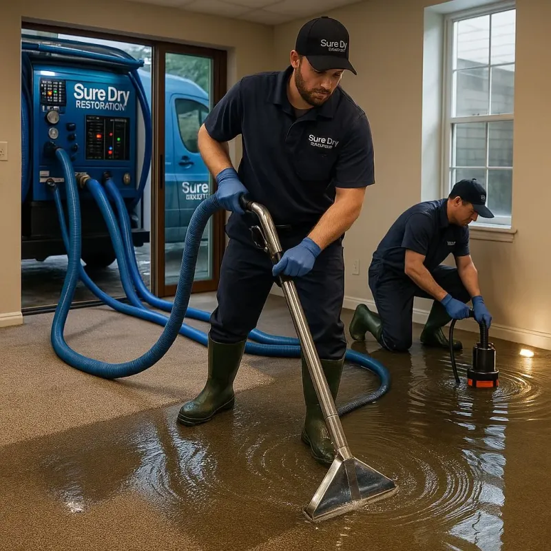 Water Extraction and Removal process in Newfield, NJ